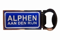 Koelkastmagneet-Flesopener met magneet Alphen aan den Rijn