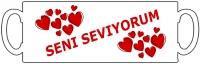 Beker-mok  HART en tekst SENI SEVIYORUM  02