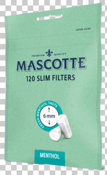 Mascotte menthol filters 10 zakjes-à-120st