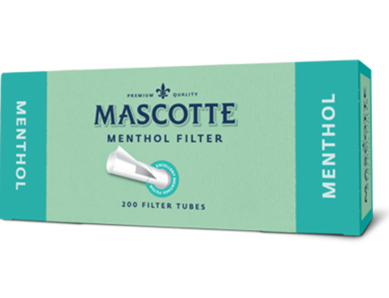 Mascotte menthol filter-hulzen 10 dozen-à-200st