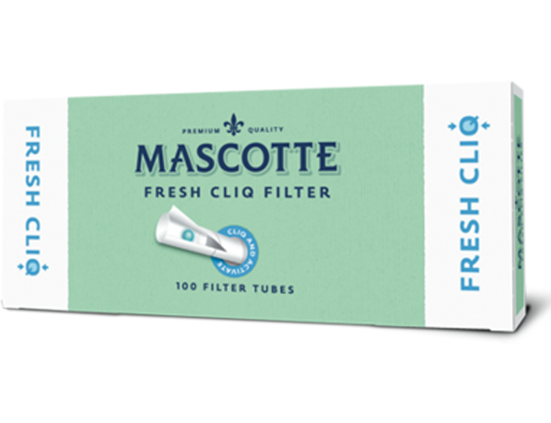 Mascotte fresh cliq menthol filter-hulzen 10 dozen-à-100st