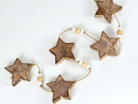 7342 hanger sterren 80x6xcm antique white